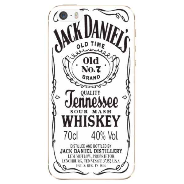 Odolné silikonové pouzdro iSaprio - Jack White - iPhone 5/5S/SE