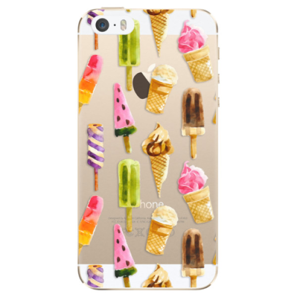 Odolné silikonové pouzdro iSaprio - Ice Cream - iPhone 5/5S/SE