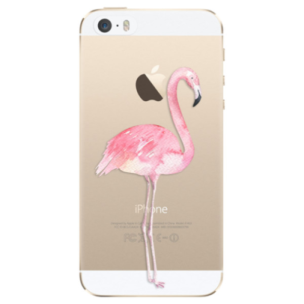 Odolné silikonové pouzdro iSaprio - Flamingo 01 - iPhone 5/5S/SE