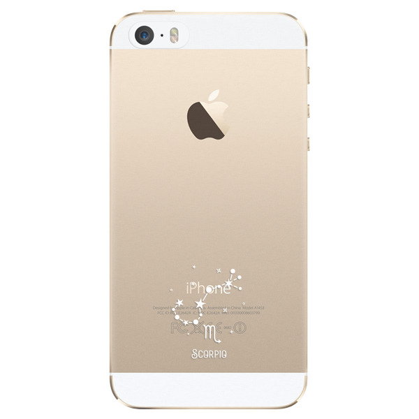 Odolné silikonové pouzdro iSaprio - čiré - Štír - iPhone 5/5S/SE