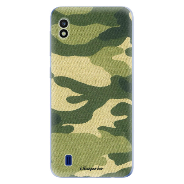 Odolné silikonové pouzdro iSaprio - Green Camuflage 01 - Samsung Galaxy A10