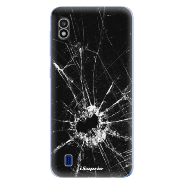 Silikonové odolné pouzdro iSaprio Broken Glass 10 na mobil Samsung Galaxy A10 (Silikonový odolný kryt, obal, pouzdro iSaprio Broken Glass 10 na mobil Samsung Galaxy A10)