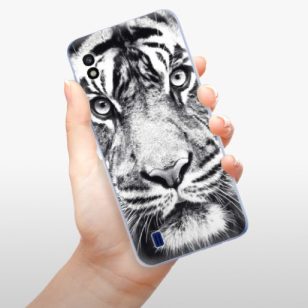 Odolné silikonové pouzdro iSaprio - Tiger Face - Samsung Galaxy A10