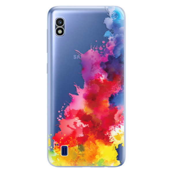 Silikonové odolné pouzdro iSaprio Color Splash 01 na mobil Samsung Galaxy A10 (Silikonový odolný kryt, obal, pouzdro iSaprio Color Splash 01 na mobil Samsung Galaxy A10)