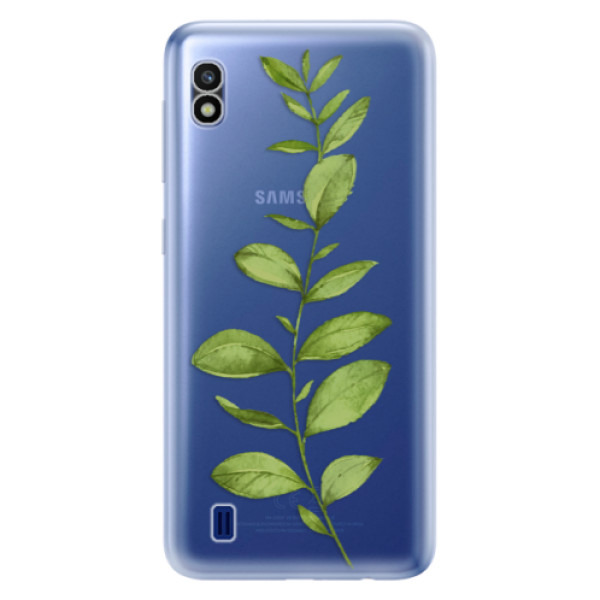 Odolné silikonové pouzdro iSaprio - Green Plant 01 - Samsung Galaxy A10