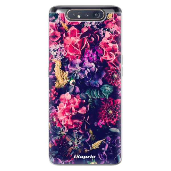 Odolné silikonové pouzdro iSaprio - Flowers 10 - Samsung Galaxy A80
