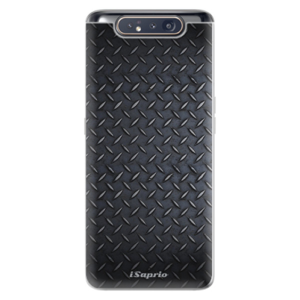 Odolné silikonové pouzdro iSaprio - Metal 01 - Samsung Galaxy A80