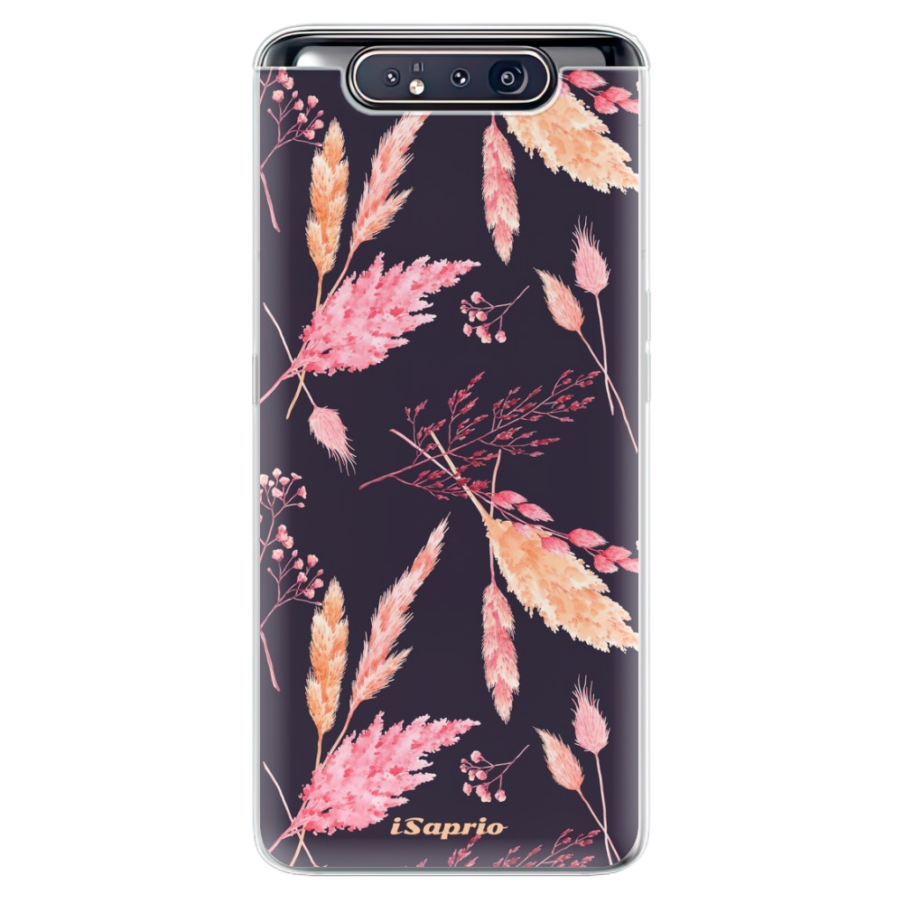 Odolné silikonové pouzdro iSaprio - Herbal Pattern - Samsung Galaxy A80