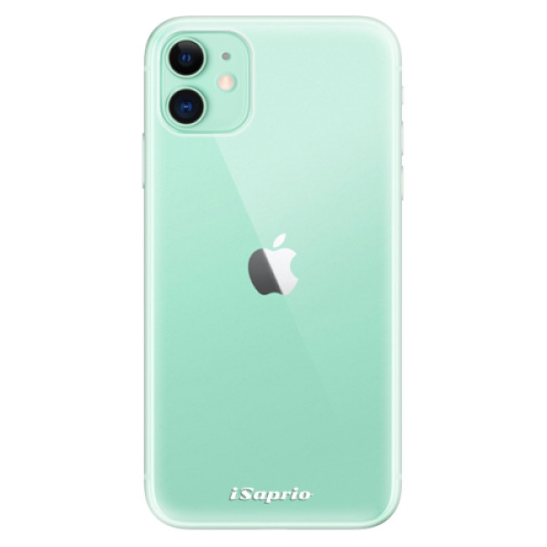 Odolné silikonové pouzdro iSaprio - 4Pure - mléčný bez potisku - iPhone 11