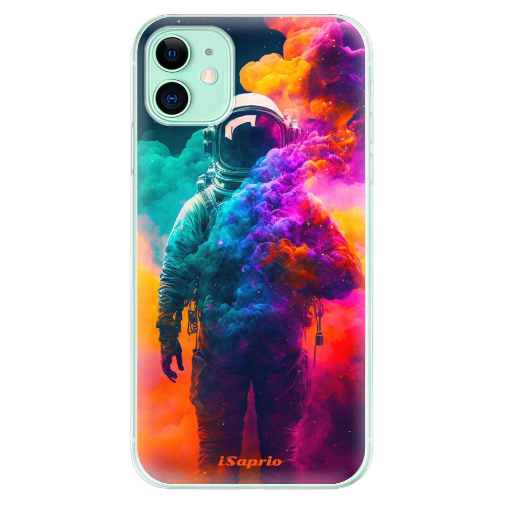 Odolné silikonové pouzdro iSaprio - Astronaut in Colors - iPhone 11