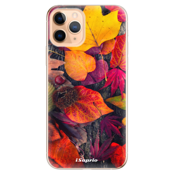 Odolné silikonové pouzdro iSaprio - Autumn Leaves 03 - iPhone 11 Pro