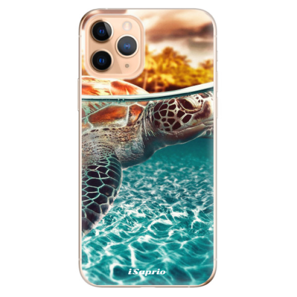 Odolné silikonové pouzdro iSaprio - Turtle 01 - iPhone 11 Pro