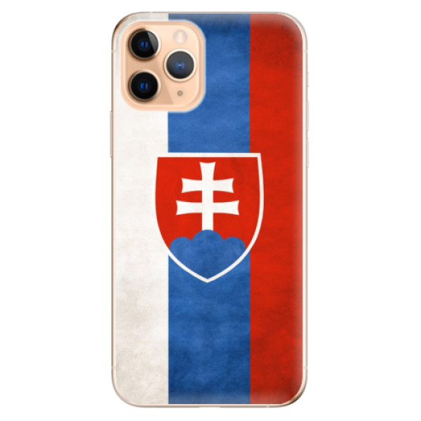 Odolné silikonové pouzdro iSaprio - Slovakia Flag - iPhone 11 Pro