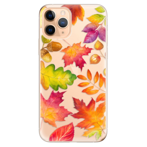 Odolné silikonové pouzdro iSaprio - Autumn Leaves 01 - iPhone 11 Pro