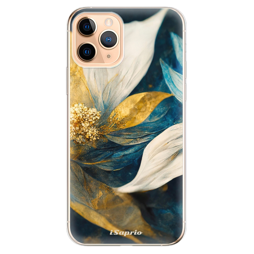 Odolné silikonové pouzdro iSaprio - Gold Petals - iPhone 11 Pro