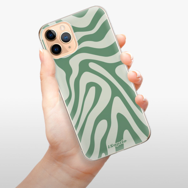 Odolné silikonové pouzdro iSaprio - Zebra Green - iPhone 11 Pro