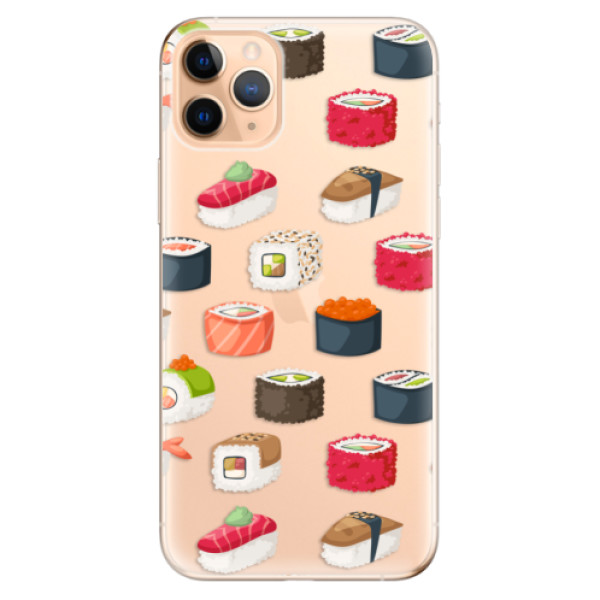 Odolné silikonové pouzdro iSaprio - Sushi Pattern - iPhone 11 Pro Max
