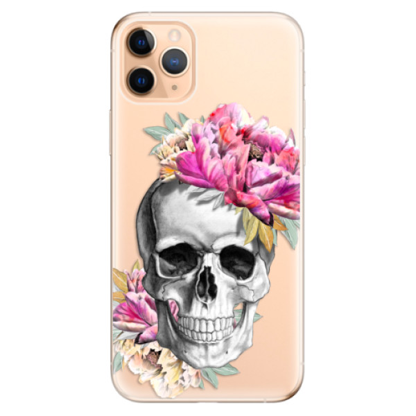 Odolné silikonové pouzdro iSaprio - Pretty Skull - iPhone 11 Pro Max