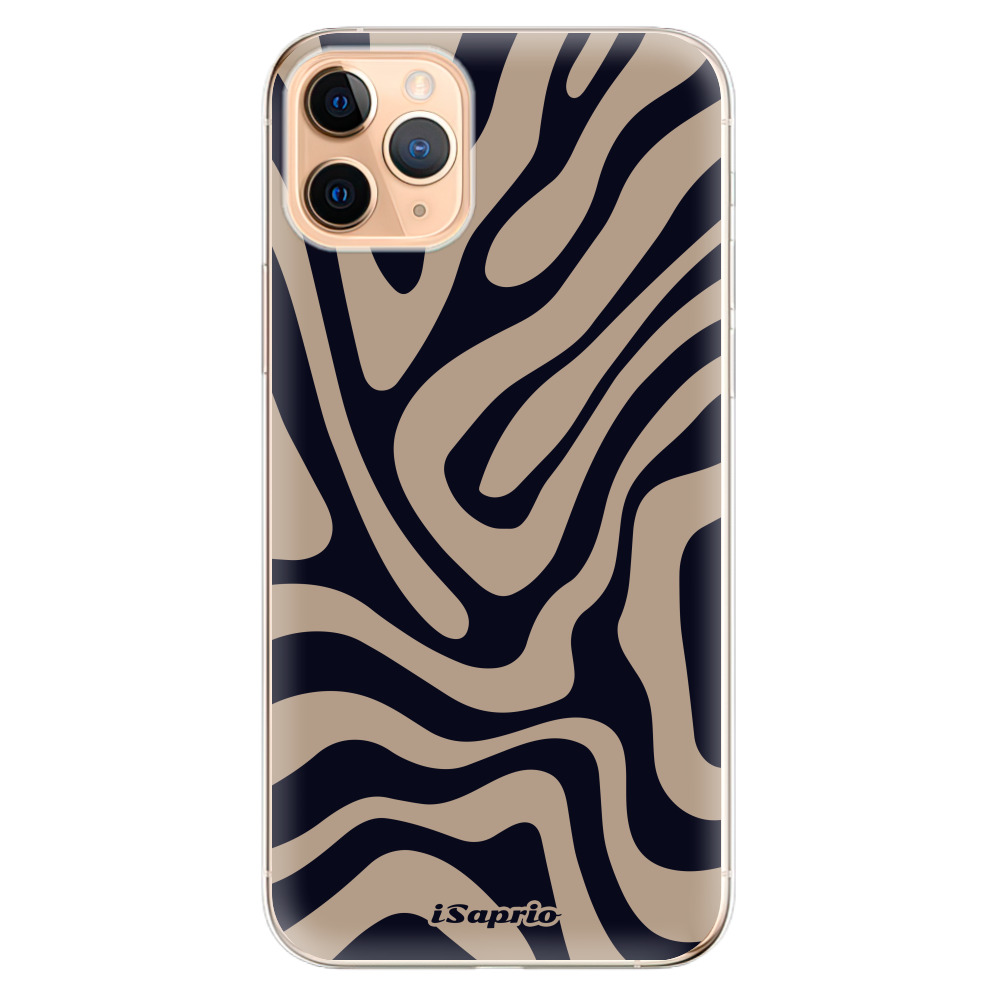 Odolné silikonové pouzdro iSaprio - Zebra Black - iPhone 11 Pro Max