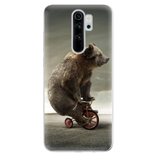 Silikonové odolné pouzdro iSaprio - Bear 01 na mobil Xiaomi Redmi Note 8 Pro (Silikonový odolný kryt, obal, pouzdro iSaprio - Bear 01 na mobilní telefon Xiaomi Redmi Note 8 Pro)