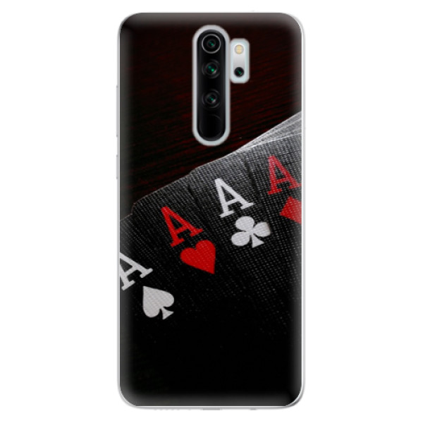 Silikonové odolné pouzdro iSaprio - Poker na mobil Xiaomi Redmi Note 8 Pro (Silikonový odolný kryt, obal, pouzdro iSaprio - Poker na mobilní telefon Xiaomi Redmi Note 8 Pro)