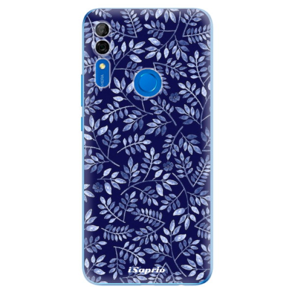 Odolné silikonové pouzdro iSaprio - Blue Leaves 05 - Huawei P Smart Z