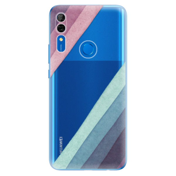 Odolné silikonové pouzdro iSaprio - Glitter Stripes 01 - Huawei P Smart Z