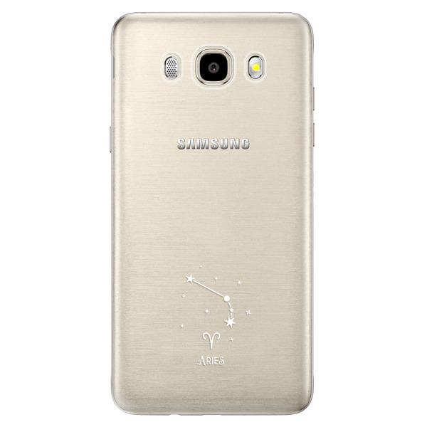 Odolné silikonové pouzdro iSaprio - čiré - Beran - Samsung Galaxy J5 2016