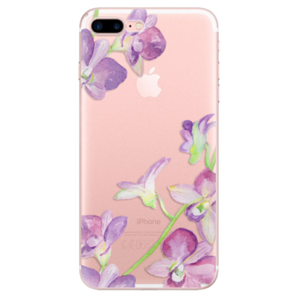 Odolné silikonové pouzdro iSaprio - Purple Orchid - iPhone 7 Plus