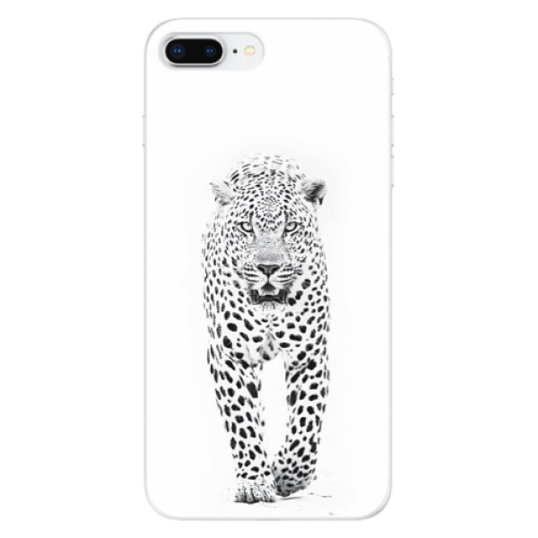Odolné silikonové pouzdro iSaprio - White Jaguar - iPhone 8 Plus