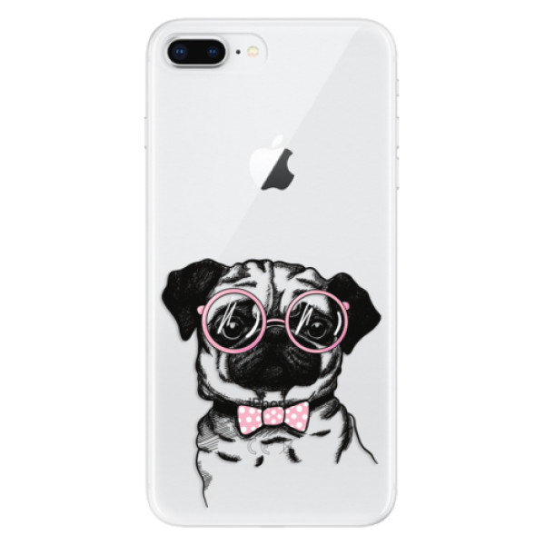 Odolné silikonové pouzdro iSaprio - The Pug - iPhone 8 Plus