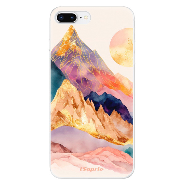 Odolné silikonové pouzdro iSaprio - Abstract Mountains - iPhone 8 Plus