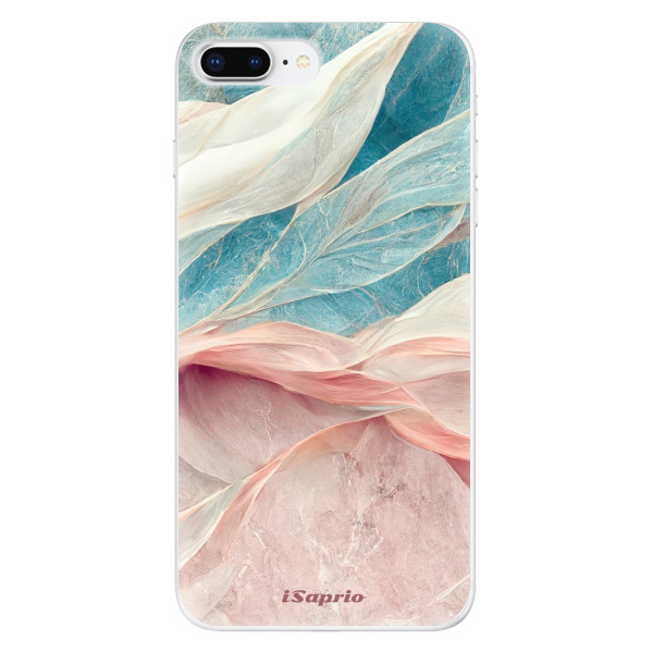 Odolné silikonové pouzdro iSaprio - Pink and Blue - iPhone 8 Plus