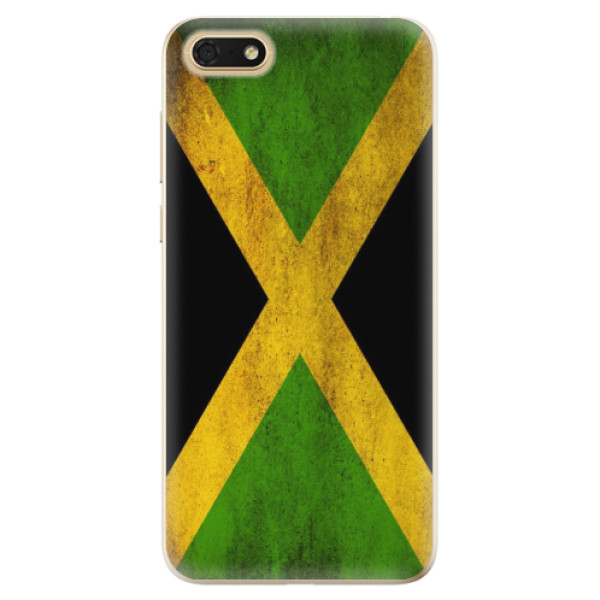 Odolné silikonové pouzdro iSaprio - Flag of Jamaica - Huawei Honor 7S