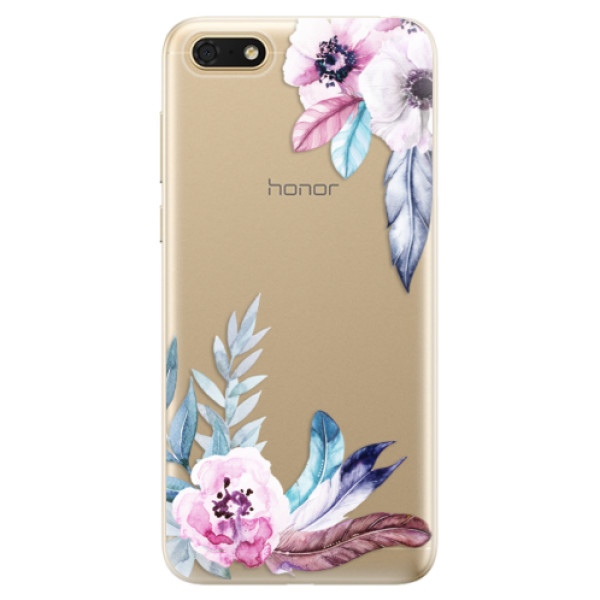 Odolné silikonové pouzdro iSaprio - Flower Pattern 04 - Huawei Honor 7S