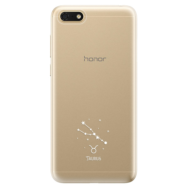 Odolné silikonové pouzdro iSaprio - čiré - Býk - Huawei Honor 7S