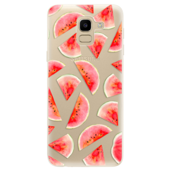 Odolné silikonové pouzdro iSaprio - Melon Pattern 02 - Samsung Galaxy J6