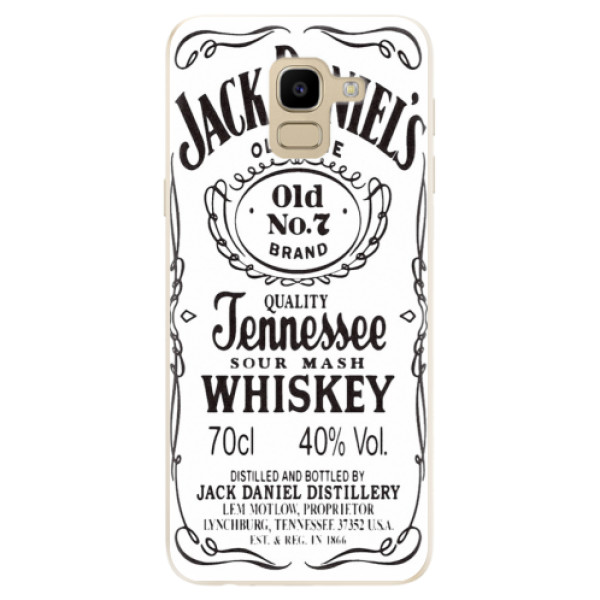 Odolné silikonové pouzdro iSaprio - Jack White - Samsung Galaxy J6