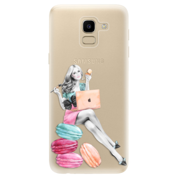 Odolné silikonové pouzdro iSaprio - Girl Boss - Samsung Galaxy J6