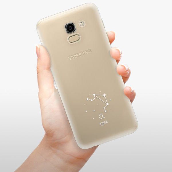 Odolné silikonové pouzdro iSaprio - čiré - Váhy - Samsung Galaxy J6