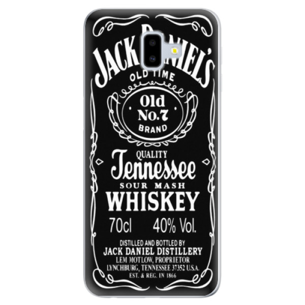 Odolné silikonové pouzdro iSaprio - Jack Daniels - Samsung Galaxy J6+