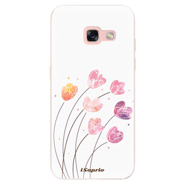 Odolné silikonové pouzdro iSaprio - Flowers 14 - Samsung Galaxy A3 2017