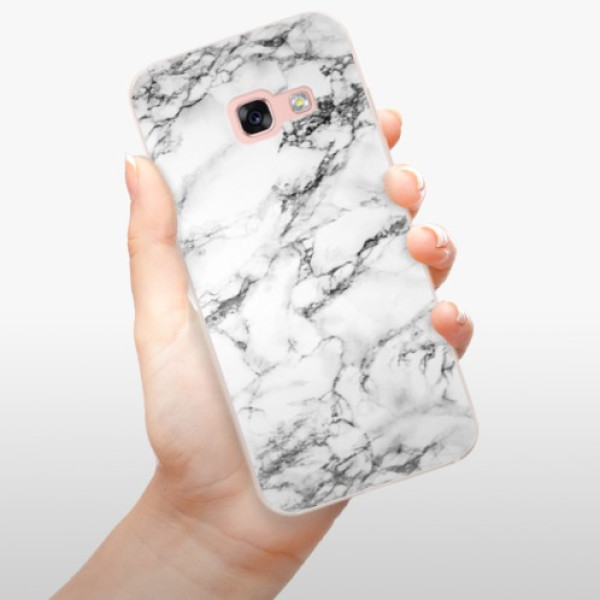 Odolné silikonové pouzdro iSaprio - White Marble 01 - Samsung Galaxy A3 2017