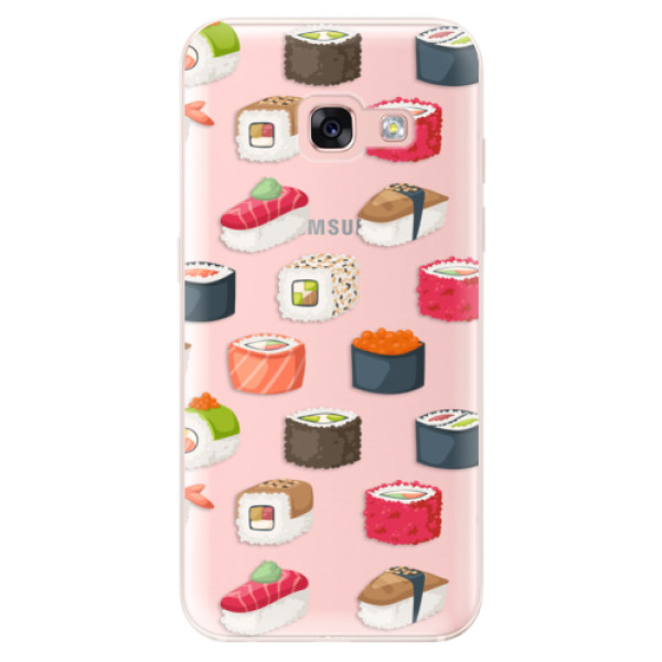 Odolné silikonové pouzdro iSaprio - Sushi Pattern - Samsung Galaxy A3 2017