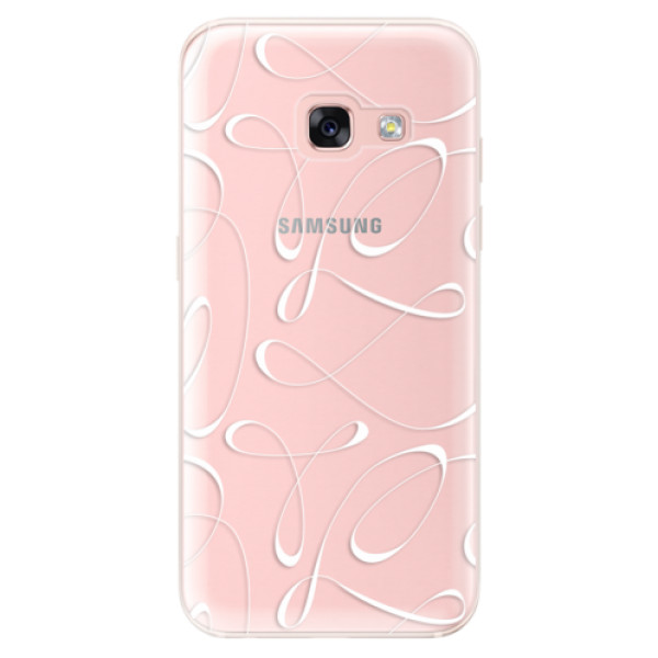 Odolné silikonové pouzdro iSaprio - Fancy - white - Samsung Galaxy A3 2017