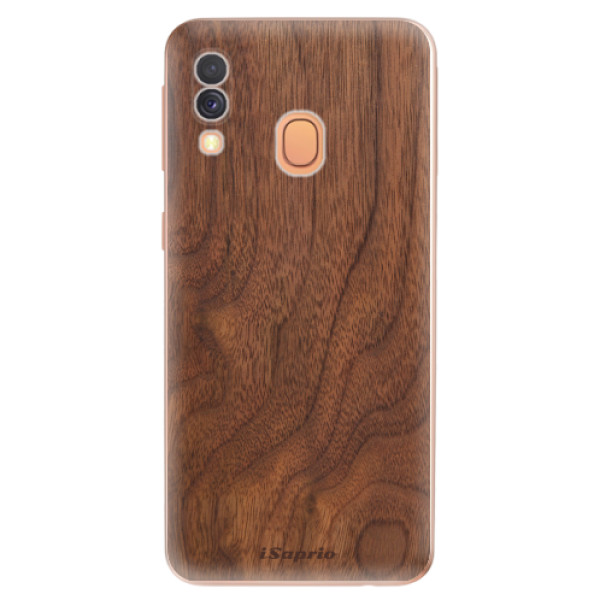 Odolné silikonové pouzdro iSaprio - Wood 10 - Samsung Galaxy A40