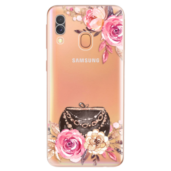 Odolné silikonové pouzdro iSaprio - Handbag 01 - Samsung Galaxy A40
