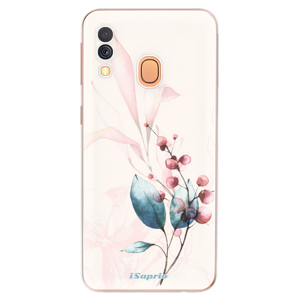 Odolné silikonové pouzdro iSaprio - Flower Art 02 - Samsung Galaxy A40