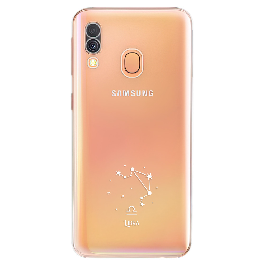 Odolné silikonové pouzdro iSaprio - čiré - Váhy - Samsung Galaxy A40