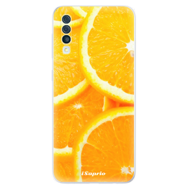 Odolné silikonové pouzdro iSaprio - Orange 10 - Samsung Galaxy A50